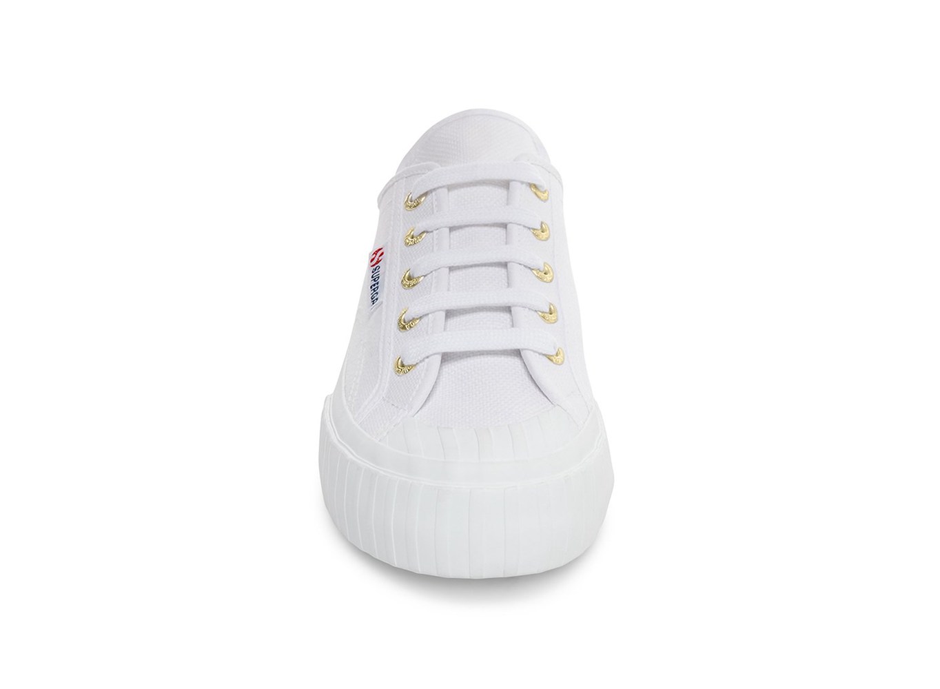 Espadrille Feminino Branco - Superga 2630 Stripe - LIGCZ-4637